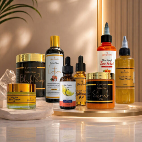 Golden Glow Face & Body Kit