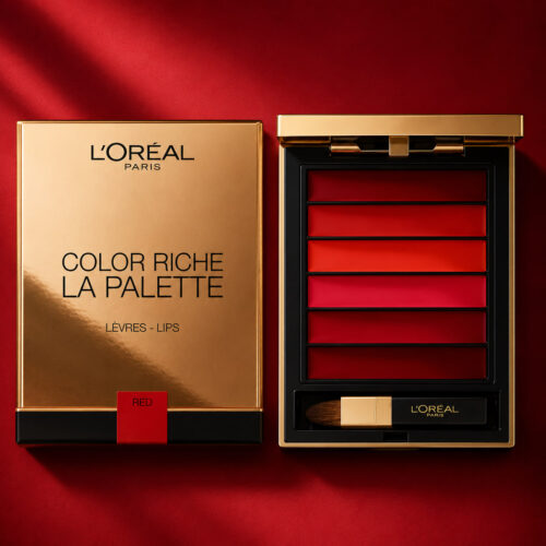 L’Oréal Color Riche Red lip palette