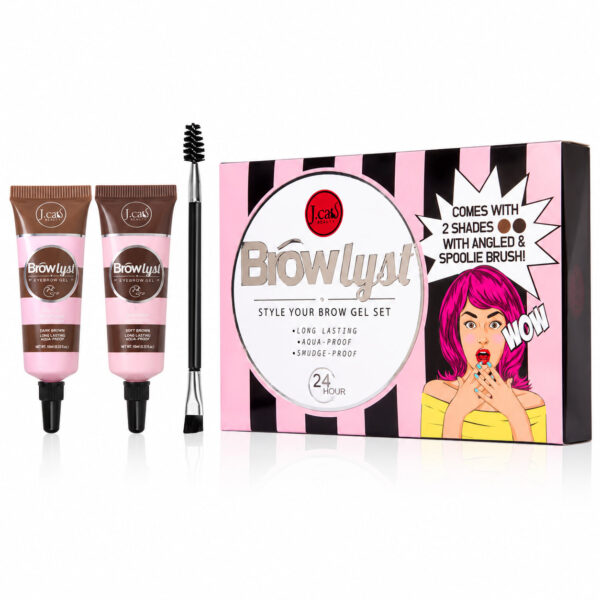 J Cat Browlyst brow gel set
